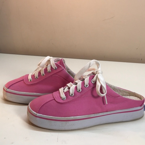 Keds Pink SlipOn Mule Sneakers Size 6 - Picture 2 of 7